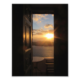 Foto Puesta del sol de Santorini