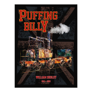 Foto Puffing Billy Steam Train English Locomotive