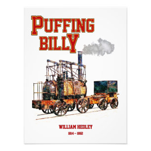 Foto Puffing Billy Steam Train English Locomotive