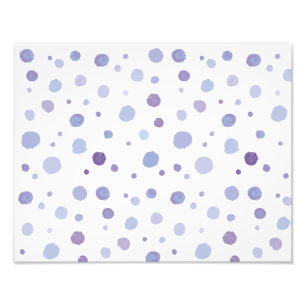 Foto puntos de polka pintados a mano