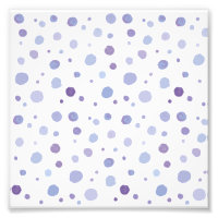 puntos de polka pintados a mano