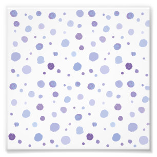 Foto puntos de polka pintados a mano