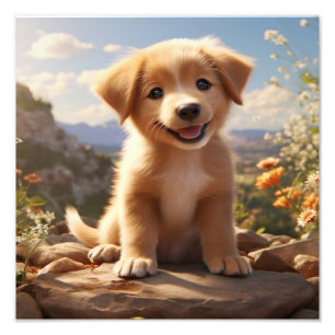 Foto Puppy Nursery & Niños en las impresiones de las ha