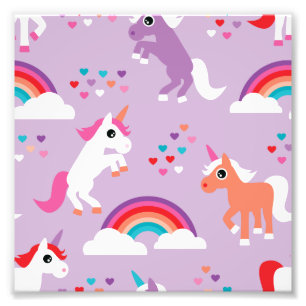Foto Púrpura de arcoiris de Unicornio