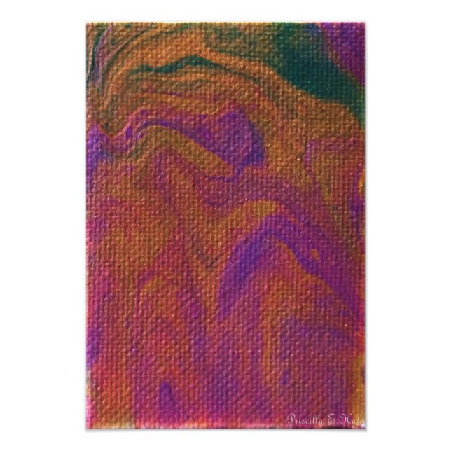 Foto Púrpura y oro de mi (Frente)