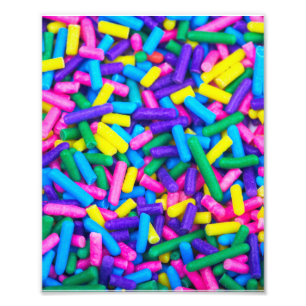 Foto Purpurina de caramelo multicolor