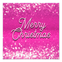 Purpurina Rosado Caliente Personalizado de Bokeh T