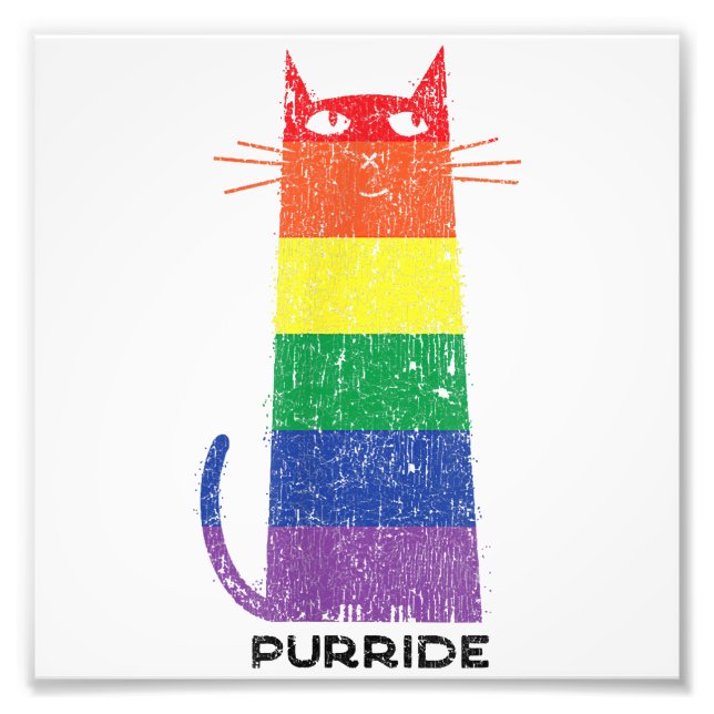 Foto Purride Shirt LGBT Funny Gay Primo Gato Diciendo G (Frente)