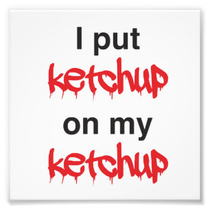 Foto Puse la salsa de tomate en mi salsa de tomate