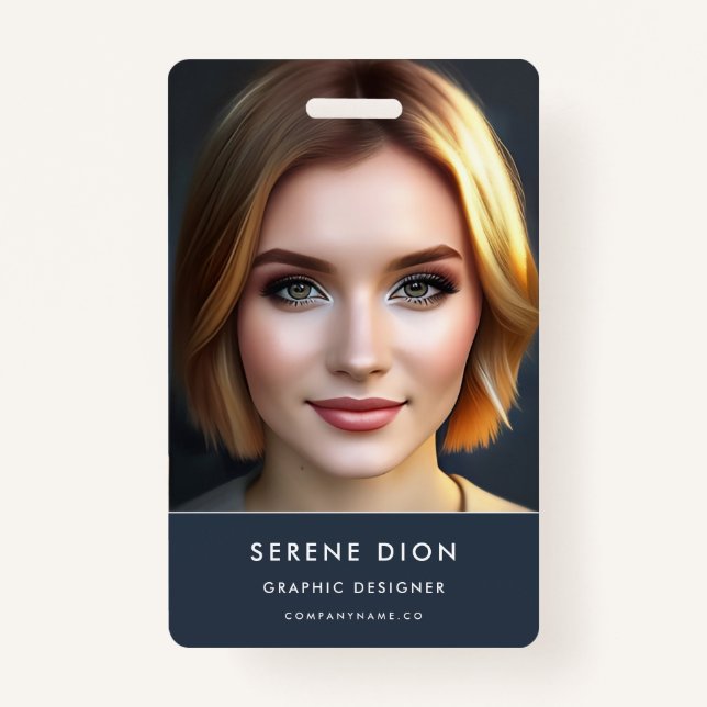 Foto QR de la tarjeta de identificación del emplea (Anverso)