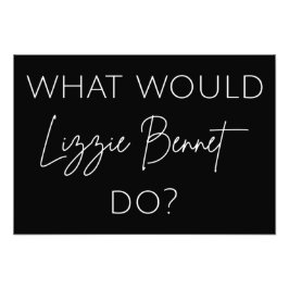 Foto ¿Qué Haría Lizzie Bennet?