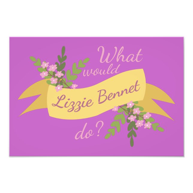 Foto ¿Qué Haría Lizzie Bennet? II (Frente)