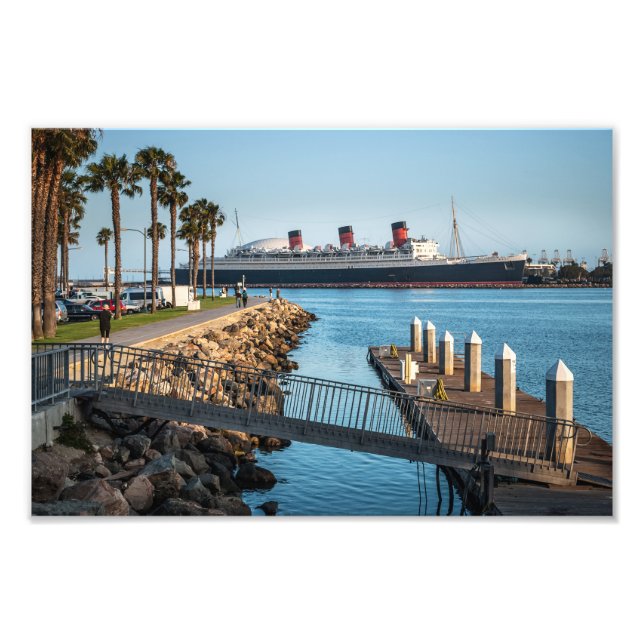 Foto Queen Mary Long Beach California (Frente)
