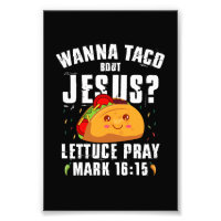 Quiero Taco Sobre Jesús Cinco de Mayo Cristiano