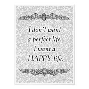 Foto Quiero una vida feliz - Cita positiva