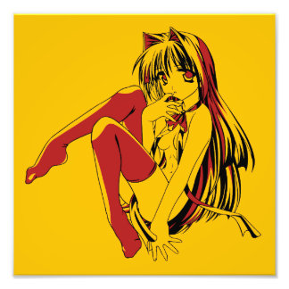 Foto R & B Manga, Neko Catgirl Furry Loli Anime