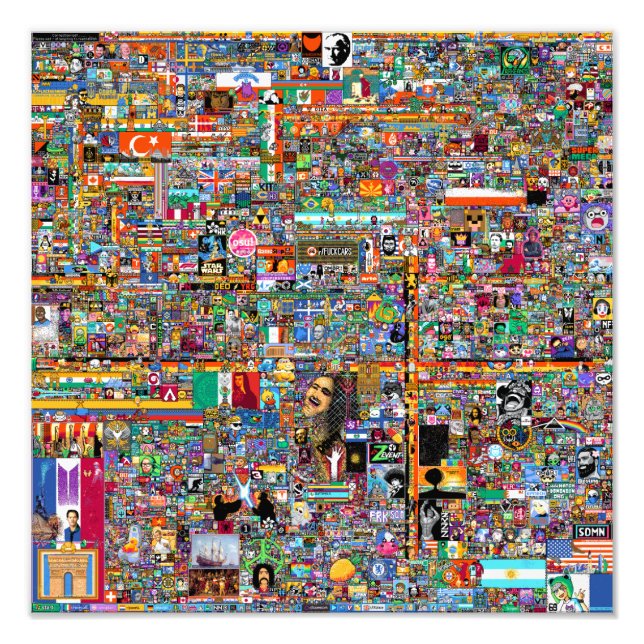 Foto R/Place Descanso final antes de la anulación (Frente)
