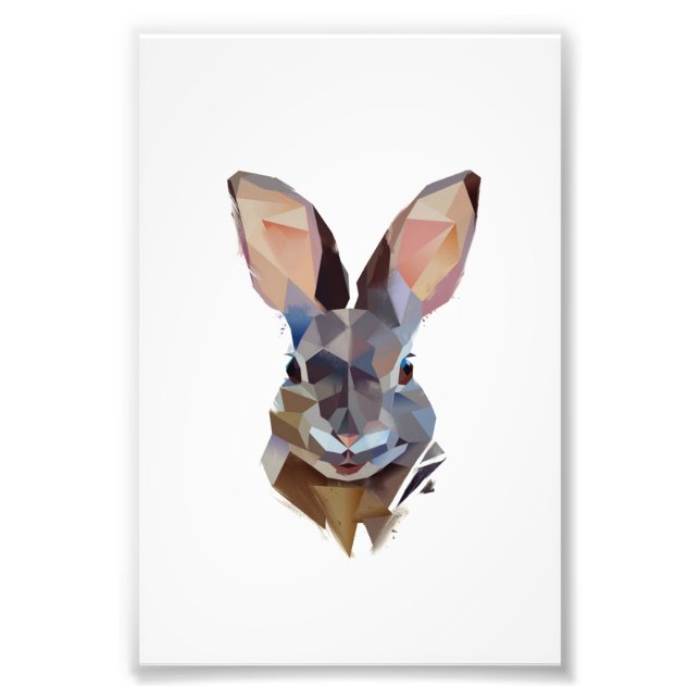 Foto Rabbit Lovers | Regalo de conejito de dibujo (Frente)