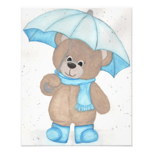 Foto Rainy Daze Teddy Bear