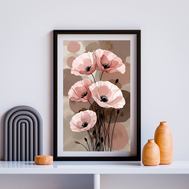 Foto Ramo de amapola Vintage Blush (Subido por el creador)