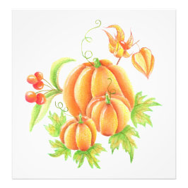 Foto Ramo festivo con calabaza