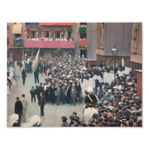 Foto Ramon Casas - La procesión de Corpus Christi
