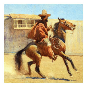 Foto Ranchero de la vieja California de Maynard Dixon