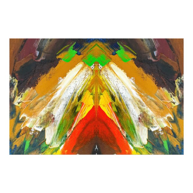 Foto Random Abstract Brushstroke Composition by Lukian (Frente)