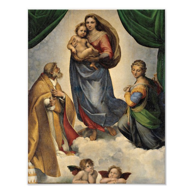 Foto Raphael - La Virgen Madonna (Frente)