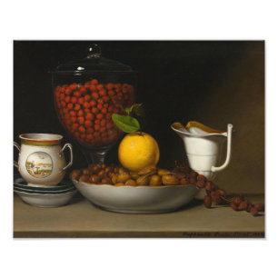 Foto Raphaelle Peale - Vida fija - Fresas, Nueces,