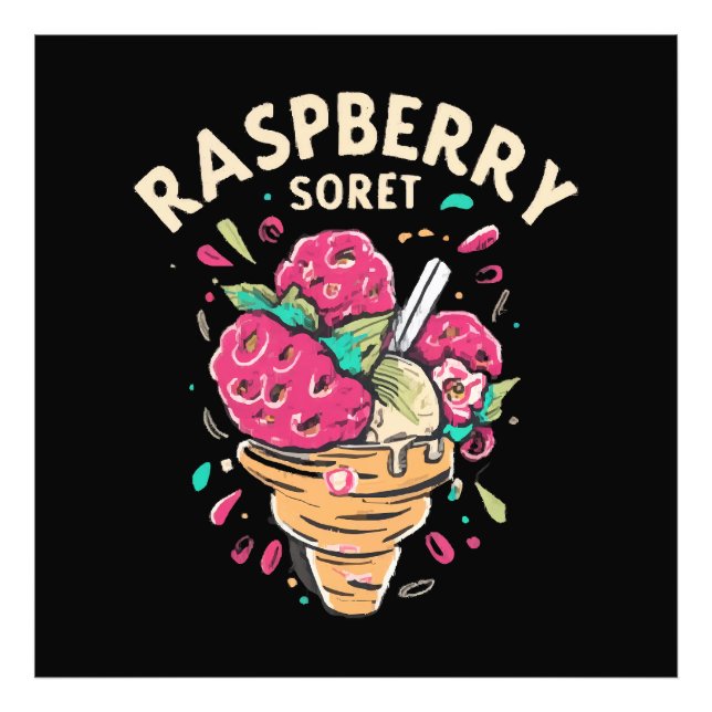 Foto Raspberry Sorbet (Frente)
