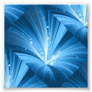 FOTO RAYOS DE LUZ ABSTRACTOS AZULES TEXTURAS DE ESPACIO