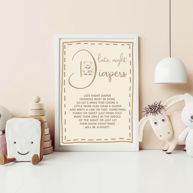 Foto Rayos nocturnos llevan el cartel de Baby Shower (Subido por el creador)