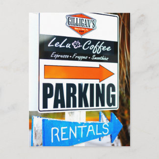 Foto real de la tarjeta Siesta Key de Gilligan en