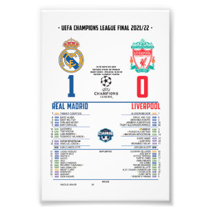 Foto Real Madrid Campeón de Europa 2022 – Gloria Eterna