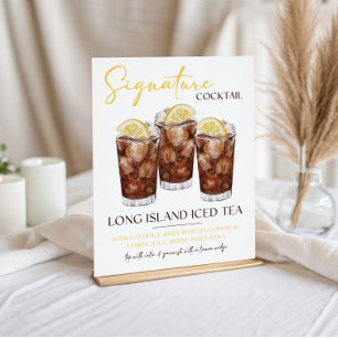 Foto Receta de cóctel emblemático Long Island Iced Tea