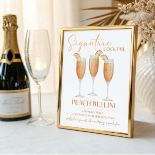 Foto Receta de cóctel signature Peach Bellini