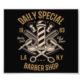 Foto Recorte De Barbería Especial Diario Y Pare