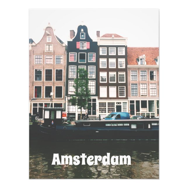 Foto Recuerdo de viaje de Ámsterdam (Frente)