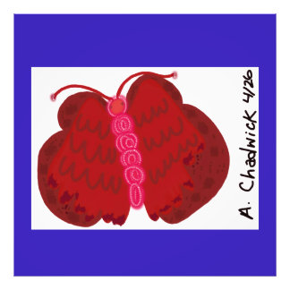 Foto Red Angel Butterfly