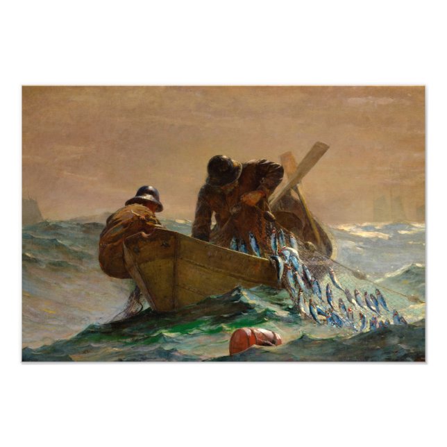 Foto Red de arenques de Winslow Homer (Frente)