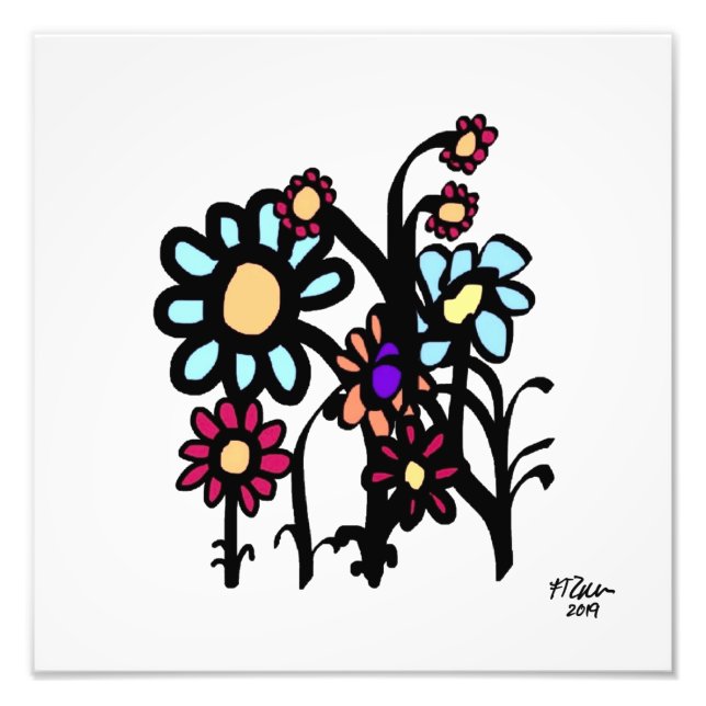 Foto Red de Flores (Frente)