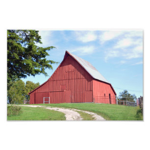 Foto Red Kansas Barn