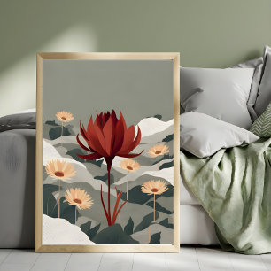 Foto Red Lotus Serenity