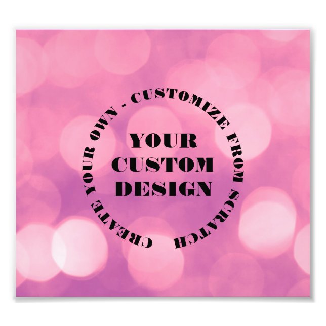 Foto Rediseñar desde Scratch Crear su propio Personaliz (Frente)