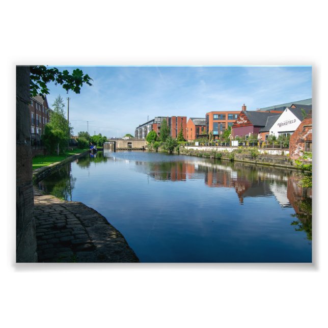 Foto Reflejos en el Canal, Wakefield (Frente)