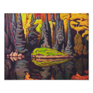 Foto Reflejos, Sand Lake, Algoma Lawren Harris