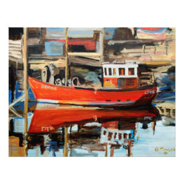 Foto Reflexión del barco