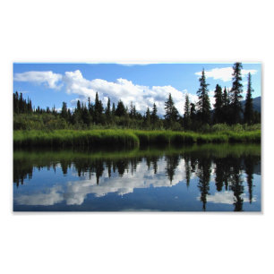Foto Reflexión del río de Lapie