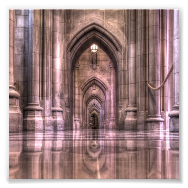 Foto Reflexiones de la Catedral Nacional de Washington (Frente)